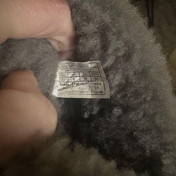 UGG Gray Shearling Boots - Picture 6 of 6
